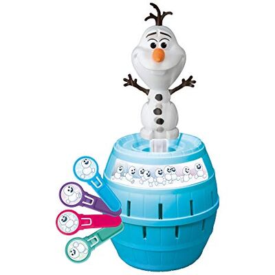 TOMY Pop Olaf, Frozen 2, actiespel voor kinderen, T73038, speelgoed voor 4 jaar, grappig spel voor groepen, ideaal verjaardagscadeau, spelletjes vanaf 4 jaar TOMY Pop Olaf, Frozen 2, actiespel voor kinderen, T73038, speelgoed voor 4 jaar, grappig spel voor groepen, ideaal verjaardagscadeau, spelletjes vanaf 4 jaar