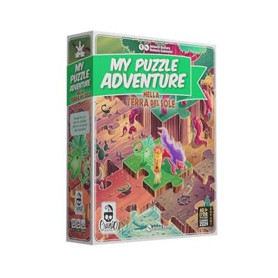 Cranio Creations My Puzzle Adventure, Reis Naar het Land Van De Zon, Een Puzzel, Een Raadsel, Een Verhaal Om Te Vertellen, Italiaanse Editie Cranio Creations My Puzzle Adventure, Reis Naar het Land Van De Zon, Een Puzzel, Een Raadsel, Een Verhaal Om Te Vertellen, Italiaanse Editie