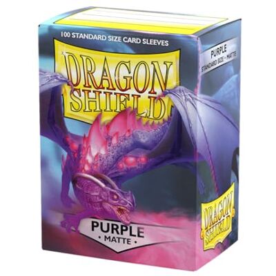 Dragon AT-11009 Shield 11009 Standaard kaarthoes mat violet Dragon AT-11009 Shield 11009 Standaard kaarthoes mat violet