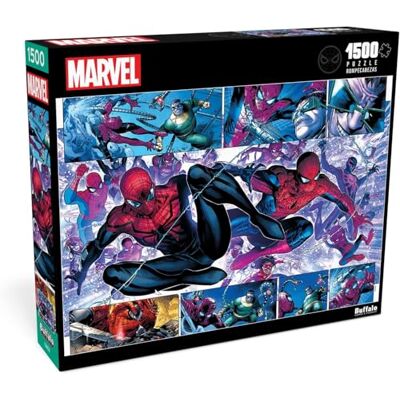 Buffalo Games Marvel – The Clone Conspiracy – 1500 stukjes puzzel voor volwassenen – uitdagende puzzel perfect voor spelavonden – afmetingen van de voltooide puzzel: 38,50 x 26,50 cm Buffalo Games Marvel – The Clone Conspiracy – 1500 stukjes puzzel voor volwassenen – uitdagende puzzel perfect voor spelavonden – afmetingen van de voltooide puzzel: 38,50 x 26,50 cm