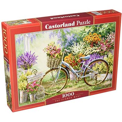 Castorland Puzzel 1000 stukjes The Flower Mart, C-103898, meerkleurig Castorland Puzzel 1000 stukjes The Flower Mart, C-103898, meerkleurig