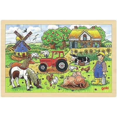 Goki Inlegpuzzel Müllers Farm Goki Inlegpuzzel Müllers Farm