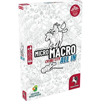 Pegasus Spiele MicroMacro: Crime City 3 All In (English Edition) Pegasus Spiele MicroMacro: Crime City 3 All In (English Edition)