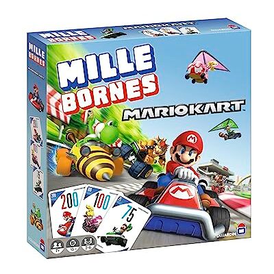 Dujardin , 1000 km Mario Kart, gezelschapsspel, bordspel, bereik als eerste de 1000 km, familiespel, 2 spelers en meer, vanaf 7 jaar Dujardin , 1000 km Mario Kart, gezelschapsspel, bordspel, bereik als eerste de 1000 km, familiespel, 2 spelers en meer, vanaf 7 jaar