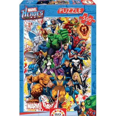 Educa Puzzle Les Héros de Marvel 500 pièces Educa Puzzle Les Héros de Marvel 500 pièces