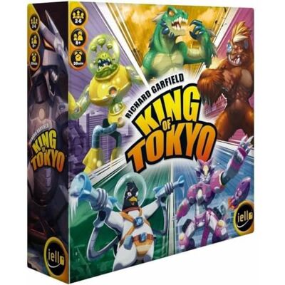 IELLO 51315 King of Tokyo Franse versie 2016 IELLO 51315 King of Tokyo Franse versie 2016