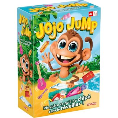 Lansay JOJO JUMP – gezelschapsspel – gooit de dobbelsteen en verzamelt voorwerpen terwijl Jojo slaapt – verrassing en gekke lacht gegarandeerd – voor het hele gezin – vanaf 4 jaar Lansay JOJO JUMP – gezelschapsspel – gooit de dobbelsteen en verzamelt voorwerpen terwijl Jojo slaapt – verrassing en gekke lacht gegarandeerd – voor het hele gezin – vanaf 4 jaar