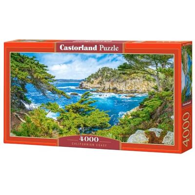 Castorland Puzzel 4000 stukjes: California Coast Castorland Puzzel 4000 stukjes: California Coast