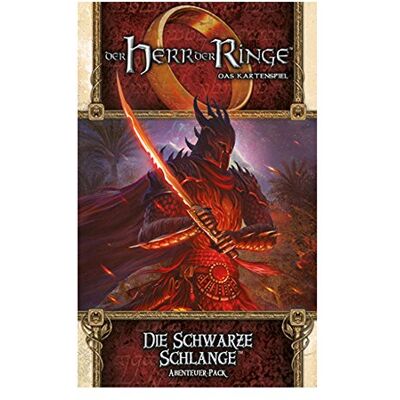Fantasy Flight Games Asmodee Lord of the Rings LCG De zwarte slang uitbreiding kaartspel plafondbouw 2 spelers vanaf 14 jaar 30+ minuten Duits Fantasy Flight Games Asmodee Lord of the Rings LCG De zwarte slang uitbreiding kaartspel plafondbouw 2 spelers vanaf 14 jaar 30+ minuten Duits