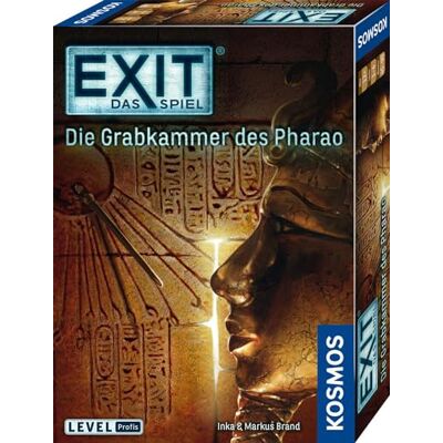 Kosmos EXIT® Het spel: de grabkammer van de farao: uitleg met kenningsspel van de jaren 2017 Kosmos EXIT® Het spel: de grabkammer van de farao: uitleg met kenningsspel van de jaren 2017