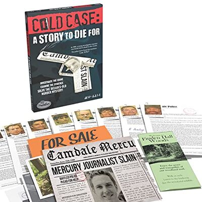 ThinkFun Cold Case Files A Story To Die For Mysteriespel voor volwassenen en kinderen vanaf 14 jaar ThinkFun Cold Case Files A Story To Die For Mysteriespel voor volwassenen en kinderen vanaf 14 jaar