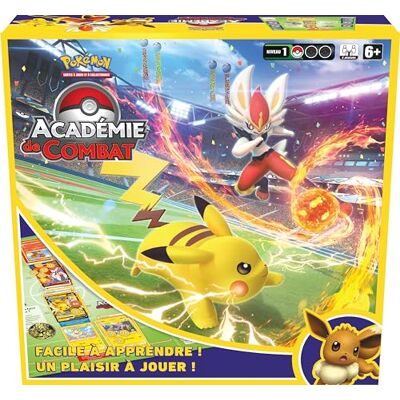 Pokémon Pokemon Battle Academy Box (editie 2022) speel- en verzamelkaarten leeftijd: 6+ 2 spelers Speeltijd: 20 minuten Pokémon Pokemon Battle Academy Box (editie 2022) speel- en verzamelkaarten leeftijd: 6+ 2 spelers Speeltijd: 20 minuten