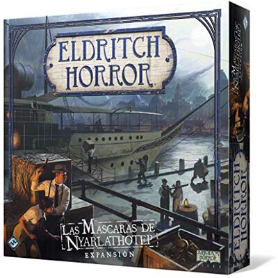 Asmodee Fantasy Flight Games Nyarlathotep maskers, kleur blauw (FFEH09) Asmodee Fantasy Flight Games Nyarlathotep maskers, kleur blauw (FFEH09)