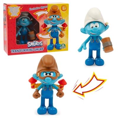 Giochi Preziosi De Smurfen Transformatiefiguur Knuffelsmurf, PUF 232 Giochi Preziosi De Smurfen Transformatiefiguur Knuffelsmurf, PUF 232