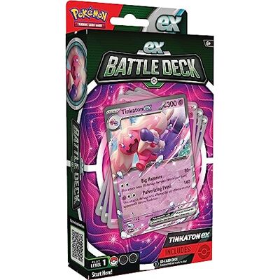Pokémon TCG: Tinkaton ex Battle Deck (60 kaarten deck klaar om te spelen) Pokémon TCG: Tinkaton ex Battle Deck (60 kaarten deck klaar om te spelen)