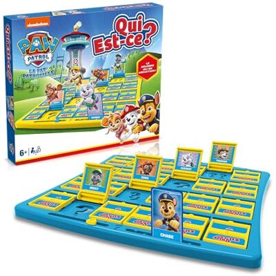 Winning Moves , Wie is het? Paw Patrol gezelschapsspel, Franse versie Winning Moves , Wie is het? Paw Patrol gezelschapsspel, Franse versie