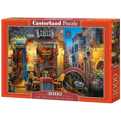 Castorland Onze plaats in Venedig (puzzel): onze speciale plaats in Venetië Castorland Onze plaats in Venedig (puzzel): onze speciale plaats in Venetië