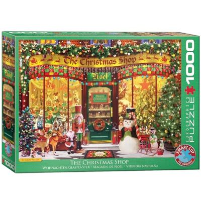 EuroGraphics Puzzle The Christmas Shop G. Walton EG60005521, meerkleurig, Eén maat EuroGraphics Puzzle The Christmas Shop G. Walton EG60005521, meerkleurig, Eén maat