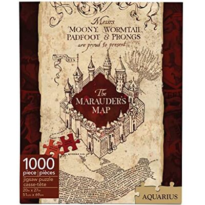 AQUARIUS Harry Potter Marauders kaart 1,000 stuks puzzel AQUARIUS Harry Potter Marauders kaart 1,000 stuks puzzel