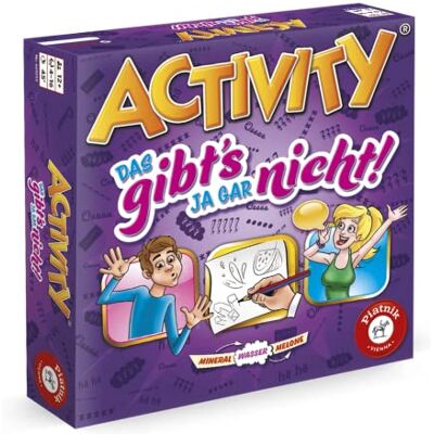 Piatnik Activity Het is misschien niet!: Bij deze activiteiten-uitgave moeten worstelen samen die zo in geen naslagwerk te vinden zijn, worden vermitteld. Piatnik Activity Het is misschien niet!: Bij deze activiteiten-uitgave moeten worstelen samen die zo in geen naslagwerk te vinden zijn, worden vermitteld.
