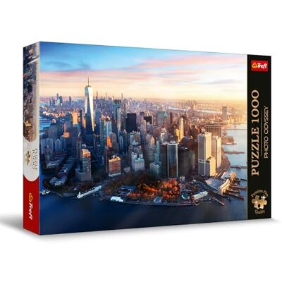 Trefl Premium Plus Quality Odyssey fotopuzzel: Manhattan, New York 1000 stukjes, unieke fotoserie, perfect op elkaar afgestemde stukken, voor volwassenen en kinderen vanaf 12 jaar Trefl Premium Plus Quality Odyssey fotopuzzel: Manhattan, New York 1000 stukjes, unieke fotoserie, perfect op elkaar afgestemde stukken, voor volwassenen en kinderen vanaf 12 jaar