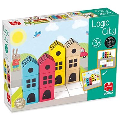 Jumbo GOULA Logic City Educatieve Spellen Kinderen vanaf 3 Jaar Nederlands Logisch leren denken Jumbo GOULA Logic City Educatieve Spellen Kinderen vanaf 3 Jaar Nederlands Logisch leren denken
