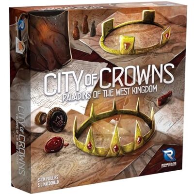 Renegade Game Studios Paladins of the West Kingdom: City of Crowns Expansion Renegade Game Studios Paladins of the West Kingdom: City of Crowns Expansion
