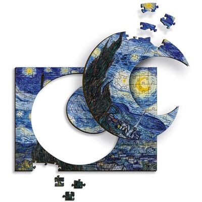 Trefl Houten puzzels "200" De sterrennacht/Vincent van Gogh Trefl Houten puzzels "200" De sterrennacht/Vincent van Gogh