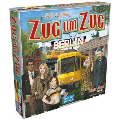 Asmodee Zug um Zug: Berlijn Duitse versie Asmodee Zug um Zug: Berlijn Duitse versie