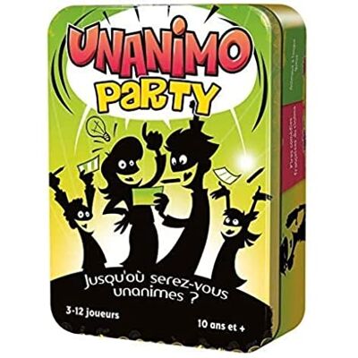 Asmodee Cocktail Games Unanimo: Party Sfeerspel voor volwassenen en kinderen vanaf 10 jaar Eenvoudig en grappig gezelschapsspel Wees unaniem 200 thema's 3 tot 12 spelers 20 min Franse versie Asmodee Cocktail Games Unanimo: Party Sfeerspel voor volwassenen en kinderen vanaf 10 jaar Eenvoudig en grappig gezelschapsspel Wees unaniem 200 thema's 3 tot 12 spelers 20 min Franse versie