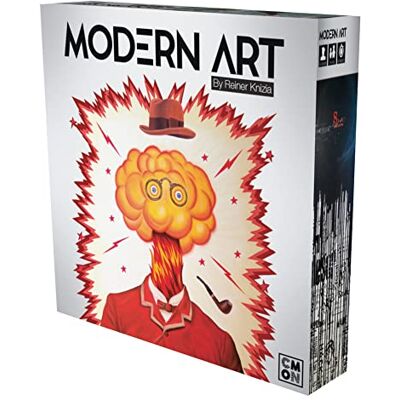 CMON Moderne kunst, gezelschapsspel vanaf 14 jaar, 3-5 spelers, speeltijd van 60 minuten CMON Moderne kunst, gezelschapsspel vanaf 14 jaar, 3-5 spelers, speeltijd van 60 minuten