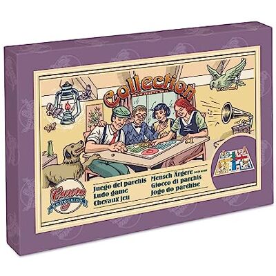 Cayro Parchís vanaf 8 jaar houten chips, dobbelstenen en bekers gezelschapsspel voor kinderen en volwassenen retro doos en 1 stoffen zak 2 tot 4 spelers Cayro Parchís vanaf 8 jaar houten chips, dobbelstenen en bekers gezelschapsspel voor kinderen en volwassenen retro doos en 1 stoffen zak 2 tot 4 spelers