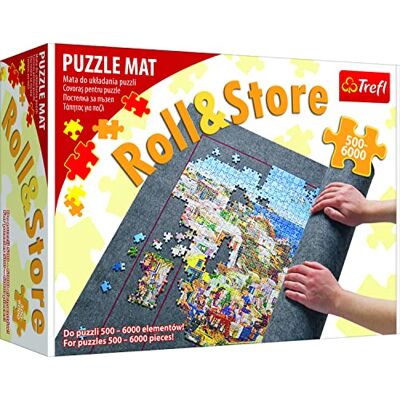 Trefl Puzzelmat, 500-6000 stukjes Voor het vervoeren en bewaren van Voor het vervoeren en opbergen van puzzels met sterke sluitingen, groot voor puzzels tot een afmeting van 136 x 96 cm Trefl Puzzelmat, 500-6000 stukjes Voor het vervoeren en bewaren van Voor het vervoeren en opbergen van puzzels met sterke sluitingen, groot voor puzzels tot een afmeting van 136 x 96 cm
