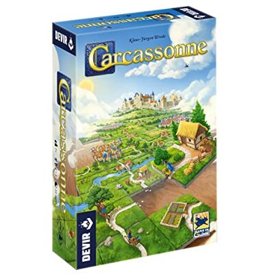 Devir BGCARCO Carcassonne Juego de Mesa Edición Castellano, meerkleurig, PVC 140 cm, 100607 Devir BGCARCO Carcassonne Juego de Mesa Edición Castellano, meerkleurig, PVC 140 cm, 100607