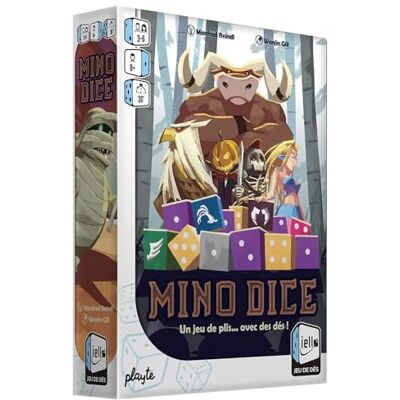 IELLO Dobbelstenen – Mino Dice – Dobbelspel – 30 minuten – 3-6 spelers – vanaf 8 jaar – Franse versie IELLO Dobbelstenen – Mino Dice – Dobbelspel – 30 minuten – 3-6 spelers – vanaf 8 jaar – Franse versie