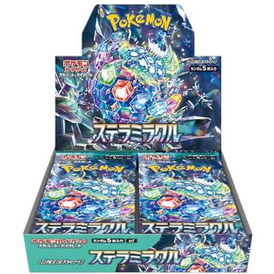 Pokémon Pokemon Card Game Scarlet & Violet Expansion Pack Stellar Miracle Box Pokémon Pokemon Card Game Scarlet & Violet Expansion Pack Stellar Miracle Box