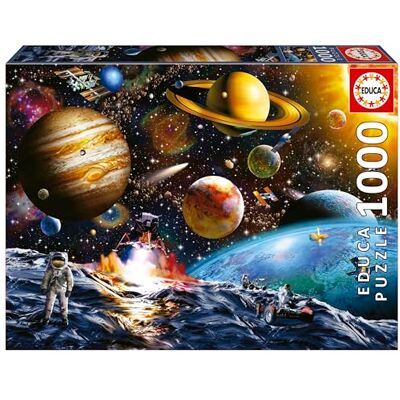 Educa Missie Asteroïde 1000 stukjes puzzel voor volwassenen. Afmetingen: 68 x 48 cm Vanaf 14 jaar (19918) Educa Missie Asteroïde 1000 stukjes puzzel voor volwassenen. Afmetingen: 68 x 48 cm Vanaf 14 jaar (19918)