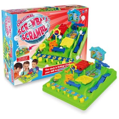 TOMY Tricky Billie T7070 Kogelbaan, actiespel voor kinderen, spel voor behendigheid en snelheid, meerkleurig balspel voor kinderen vanaf 5 jaar TOMY Tricky Billie T7070 Kogelbaan, actiespel voor kinderen, spel voor behendigheid en snelheid, meerkleurig balspel voor kinderen vanaf 5 jaar