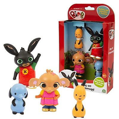 Giochi Preziosi Bing Sula Amma Pando Bng49000 hoofdfiguur uit de Bing TV-serie in 5-10 cm beweegbare versie voor kinderen vanaf 3 jaar Giochi Preziosi Bing Sula Amma Pando Bng49000 hoofdfiguur uit de Bing TV-serie in 5-10 cm beweegbare versie voor kinderen vanaf 3 jaar