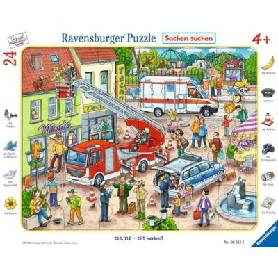 Ravensburger Framepuzzel 06581 110, 112-Eilt Herbei Puzzel Ravensburger Framepuzzel 06581 110, 112-Eilt Herbei Puzzel