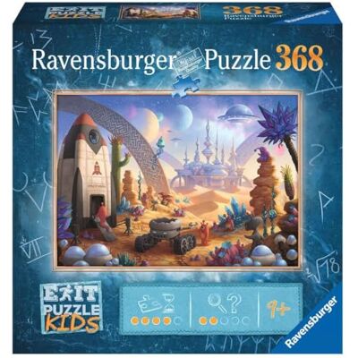 Ravensburger Exit Puzzel Kids 13266 De ruimtemissie 368 delen puzzel voor kinderen vanaf 9 jaar Ravensburger Exit Puzzel Kids 13266 De ruimtemissie 368 delen puzzel voor kinderen vanaf 9 jaar