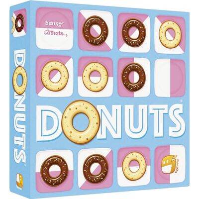 Asmodee Funforge Donuts Bordspellen Bordspellen Strategiespellen Volwassenen en kinderen vanaf 8 jaar 2 spelers Franse versie Asmodee Funforge Donuts Bordspellen Bordspellen Strategiespellen Volwassenen en kinderen vanaf 8 jaar 2 spelers Franse versie