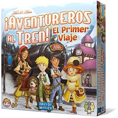Asmodee Days of Wonder De eerste reis (DW720827), model in bijpassende kleur Asmodee Days of Wonder De eerste reis (DW720827), model in bijpassende kleur
