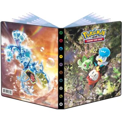 Pokémon Ultra Pro Scarlet en Violet Serie 1 (EV01): Portfolio Capaciteit: 80 kaarten Bordspel Verzamelkaarten Vanaf 6 jaar Pokémon Ultra Pro Scarlet en Violet Serie 1 (EV01): Portfolio Capaciteit: 80 kaarten Bordspel Verzamelkaarten Vanaf 6 jaar