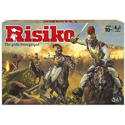 Hasbro Risk spel, strategiespel voor kinderen, vanaf 10 jaar (Duitse versie) Hasbro Risk spel, strategiespel voor kinderen, vanaf 10 jaar (Duitse versie)