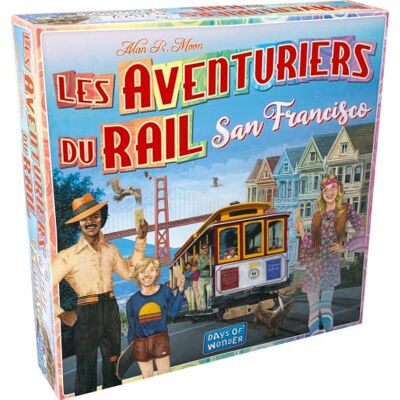 Days of Wonder Asmodee Avonturiers du Rail San Francisco NL vanaf 8 jaar ticket to ride french bordspellen gezelschapsspel vanaf 8 jaar 2-4 spelers 15 minuten Days of Wonder Asmodee Avonturiers du Rail San Francisco NL vanaf 8 jaar ticket to ride french bordspellen gezelschapsspel vanaf 8 jaar 2-4 spelers 15 minuten