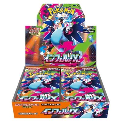 Pokémon Mega Extension Pack Inferno X Box kaartspel Pokémon Mega Extension Pack Inferno X Box kaartspel