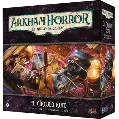 Fantasy Flight Games Arkham Horror LCG: De gebroken cirkel uitbreiding van de onderzoekers kaartspel in het Frans Fantasy Flight Games Arkham Horror LCG: De gebroken cirkel uitbreiding van de onderzoekers kaartspel in het Frans