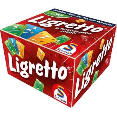 SCHMIDT Ligretto rood: spelen dat de kaarten vliegen! Voor 2 4 spelers vanaf 8 jaar SCHMIDT Ligretto rood: spelen dat de kaarten vliegen! Voor 2 4 spelers vanaf 8 jaar