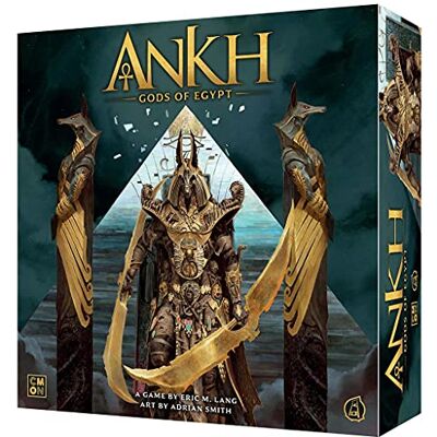 CMON Cool Mini or Not Ankh: Goden van Egypte gezelschapsspel in het Spaans, CMANK001ES, 14+ jaar CMON Cool Mini or Not Ankh: Goden van Egypte gezelschapsspel in het Spaans, CMANK001ES, 14+ jaar